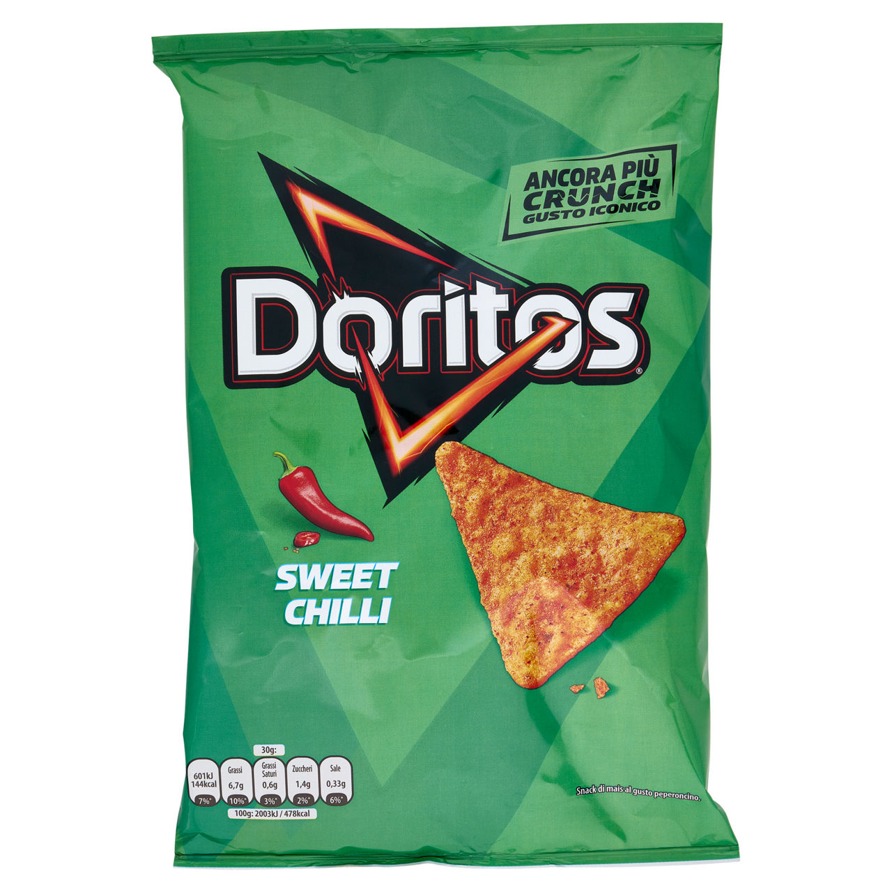 Snack di mais al peperoncino piccante 140 gr - Immagine 01