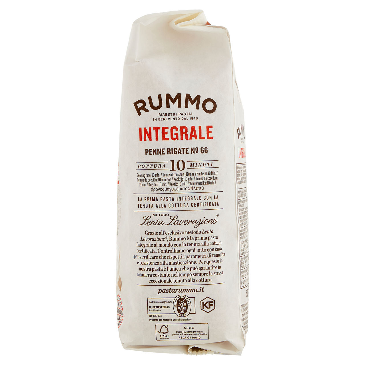 Pasta penne rigate integrali n°66 500 gr - Immagine 31