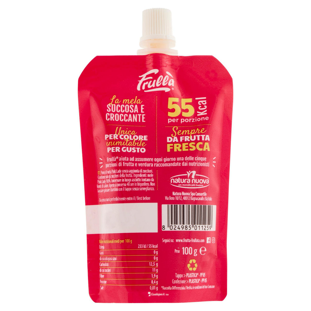 Polpa di frutta mela pink lady 100 gr - Immagine 11
