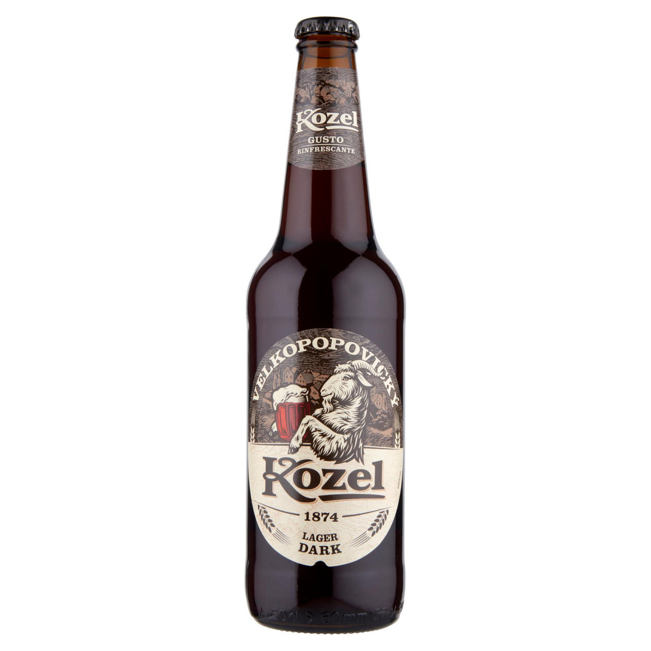 Birra Kozel Lager Dark 500 ml - Immagine 01