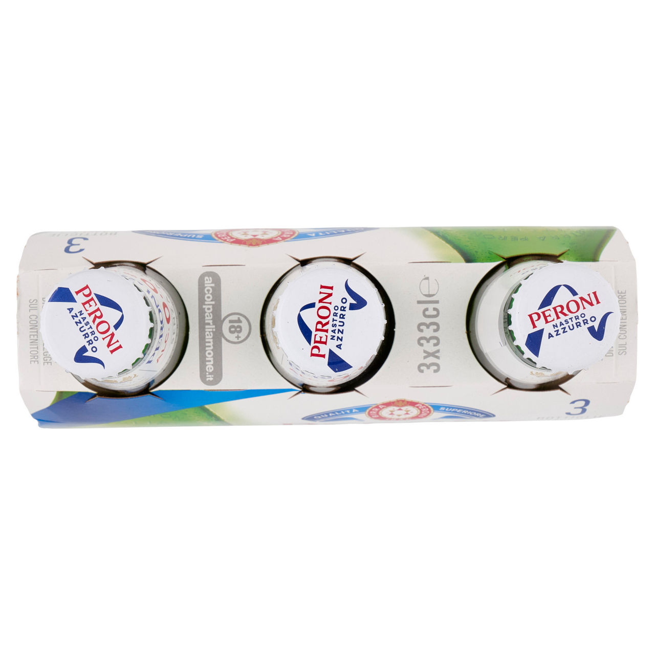 Birra nastro azzurro zero cluster ml 330 x 3 - Immagine 31