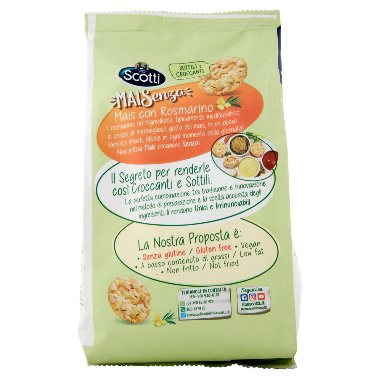 Gallette di mais e rosmarino 60 gr - Immagine 31