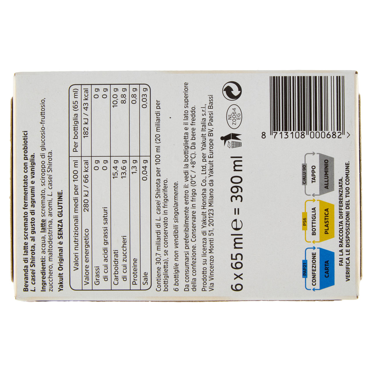 Probiotico da bere 6 pz da 65 gr - Immagine 31