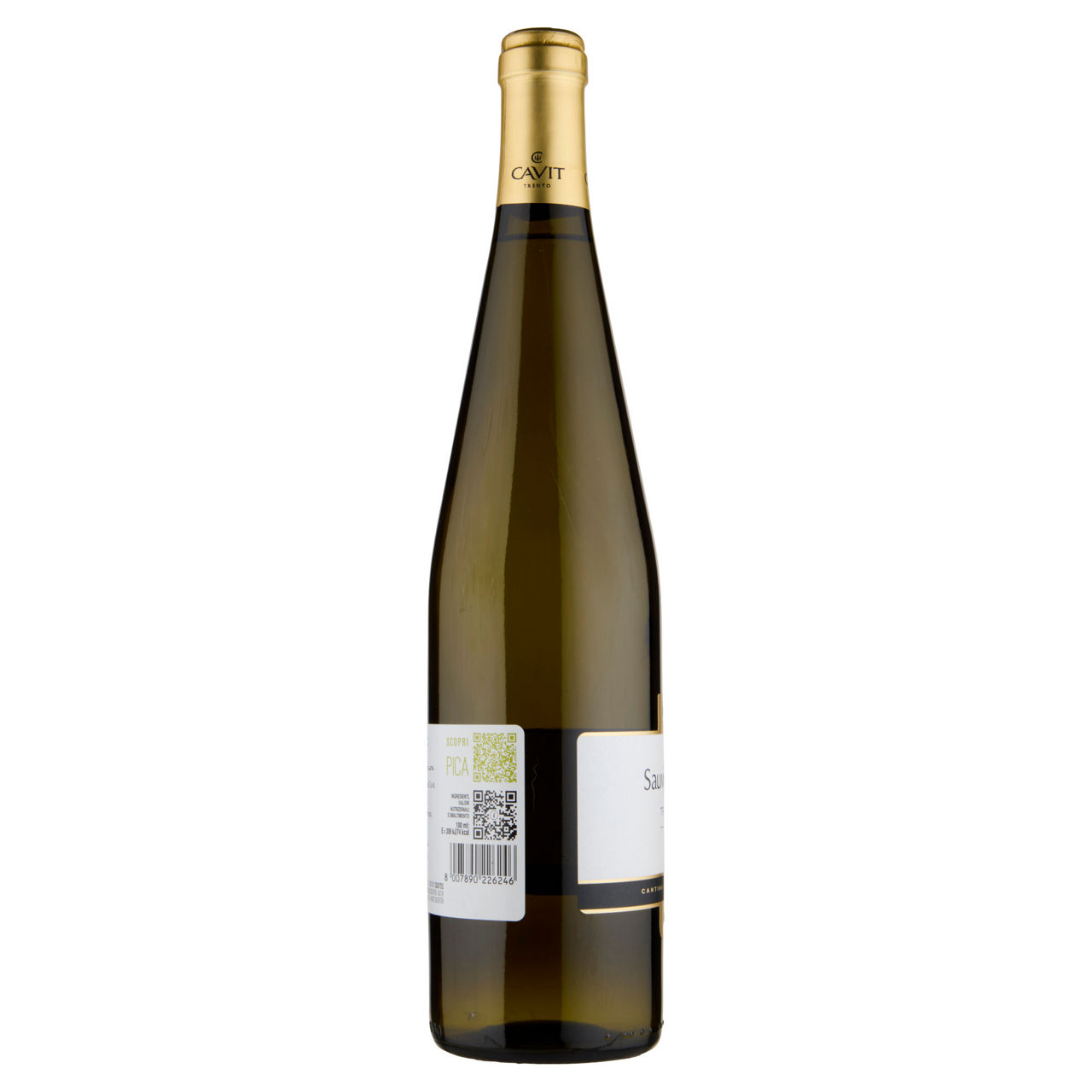 Vino bianco Sauvignon Blanc Trentino DOC Mastri Vernacoli 750 ml - Immagine 31