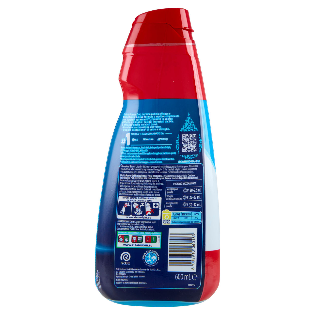 Detersivo lavastoviglie All in 1 Power Gel Stoviglie Protette 30 lavaggi - Immagine 11