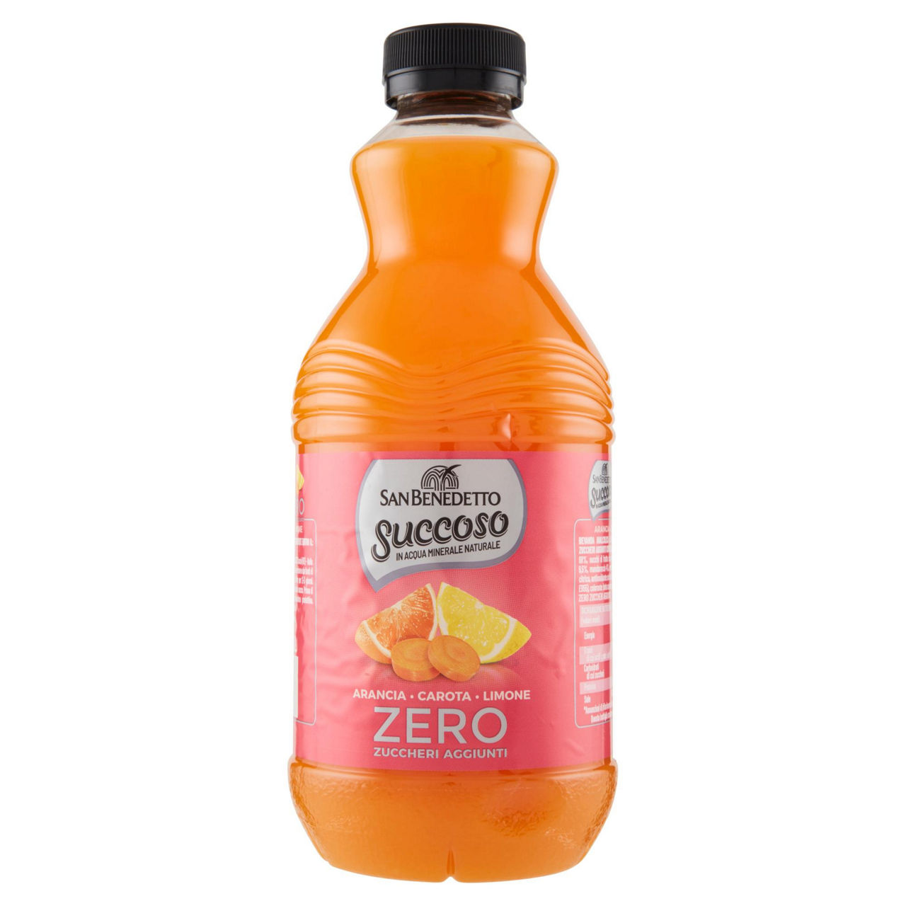 Bevanda Succoso Zero gusto arancia carota limone 900 ml