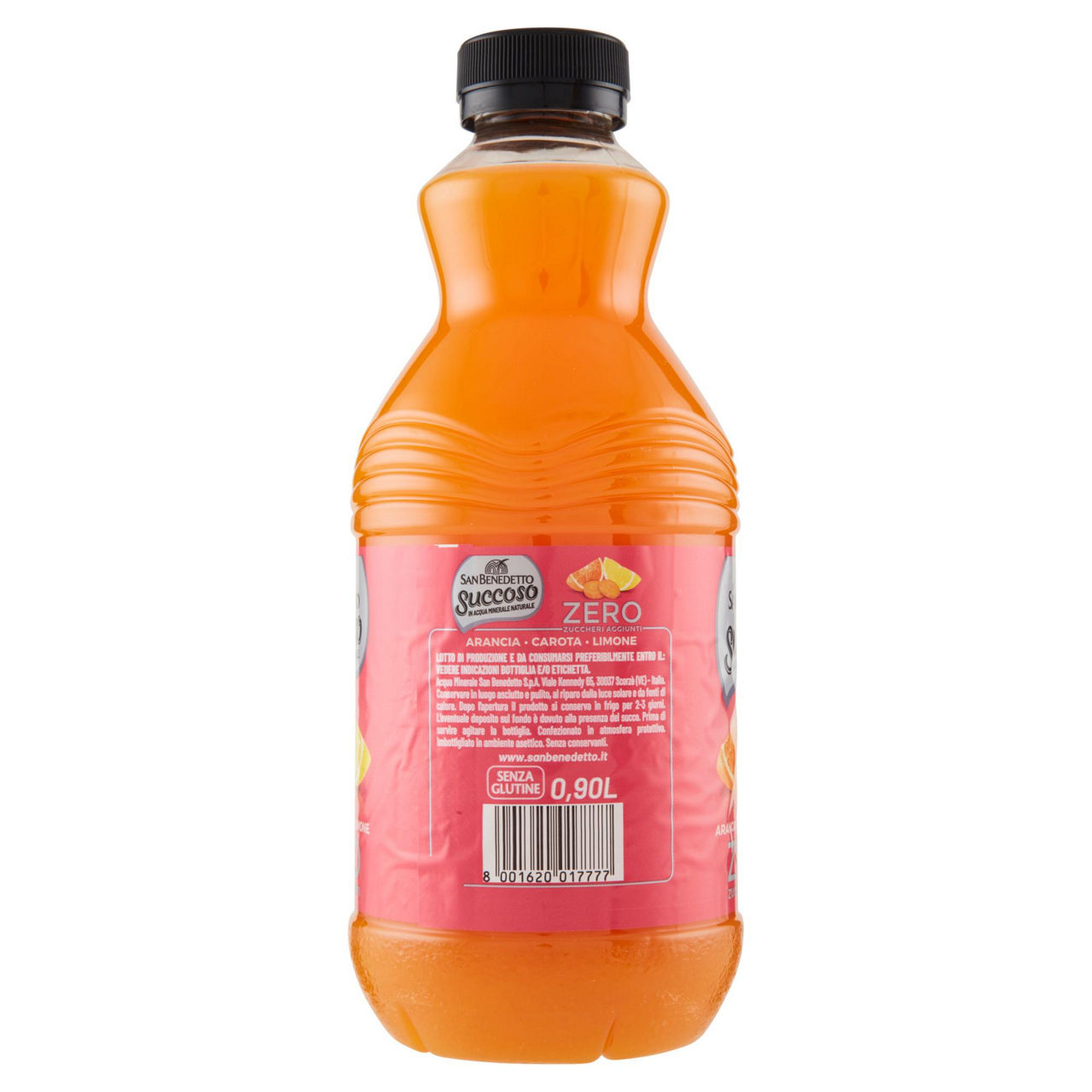 Bevanda Succoso Zero gusto arancia carota limone 900 ml - Immagine 11