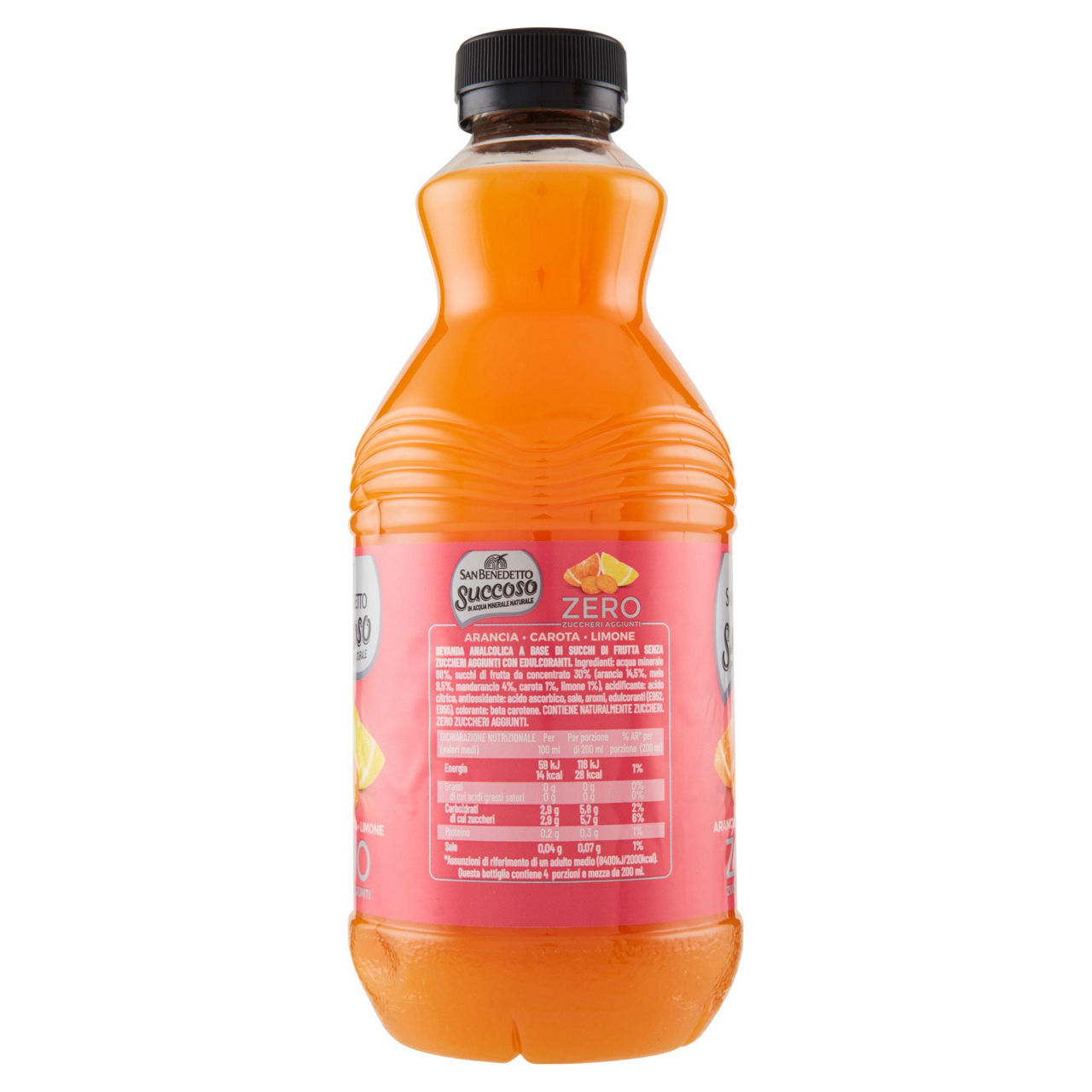 Bevanda Succoso Zero gusto arancia carota limone 900 ml - Immagine 41