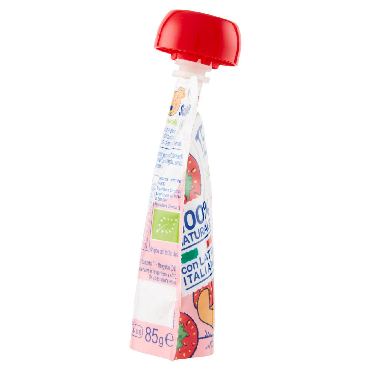 Pouch yogurt bio alla fragola 85 gr - Immagine 51