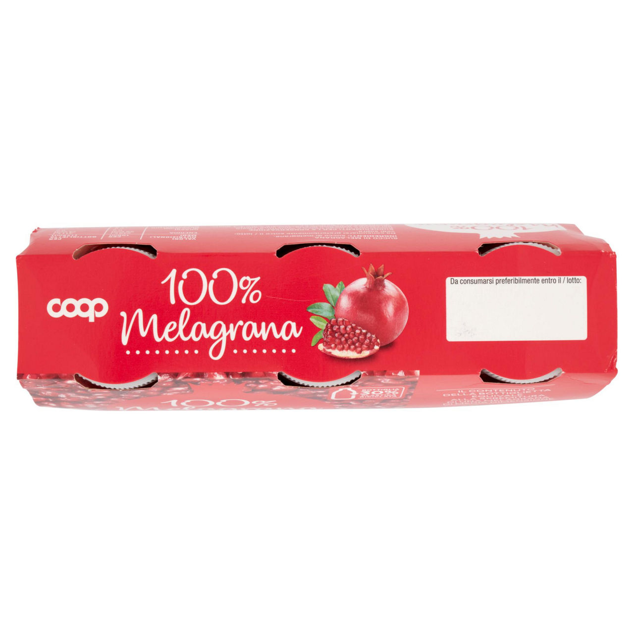 Spremuta 100% melograno coop rpet 30% cluster ml 125 x 3 - Immagine 31
