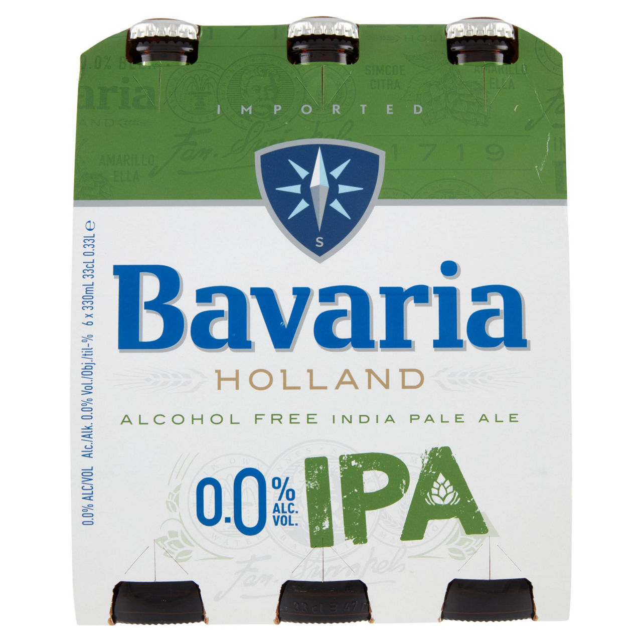 Birra analcolica ipa bavaria 0,0% cluster ml 330 x 6 - Immagine 31