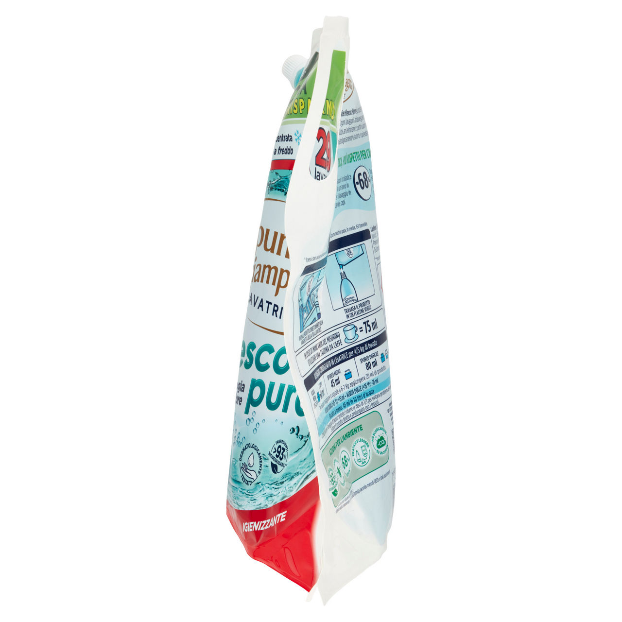 Detersivo lavatrice liq.ecoricarica spuma di sciampagna fresco puro 29lv l 1,305 - Immagine 51