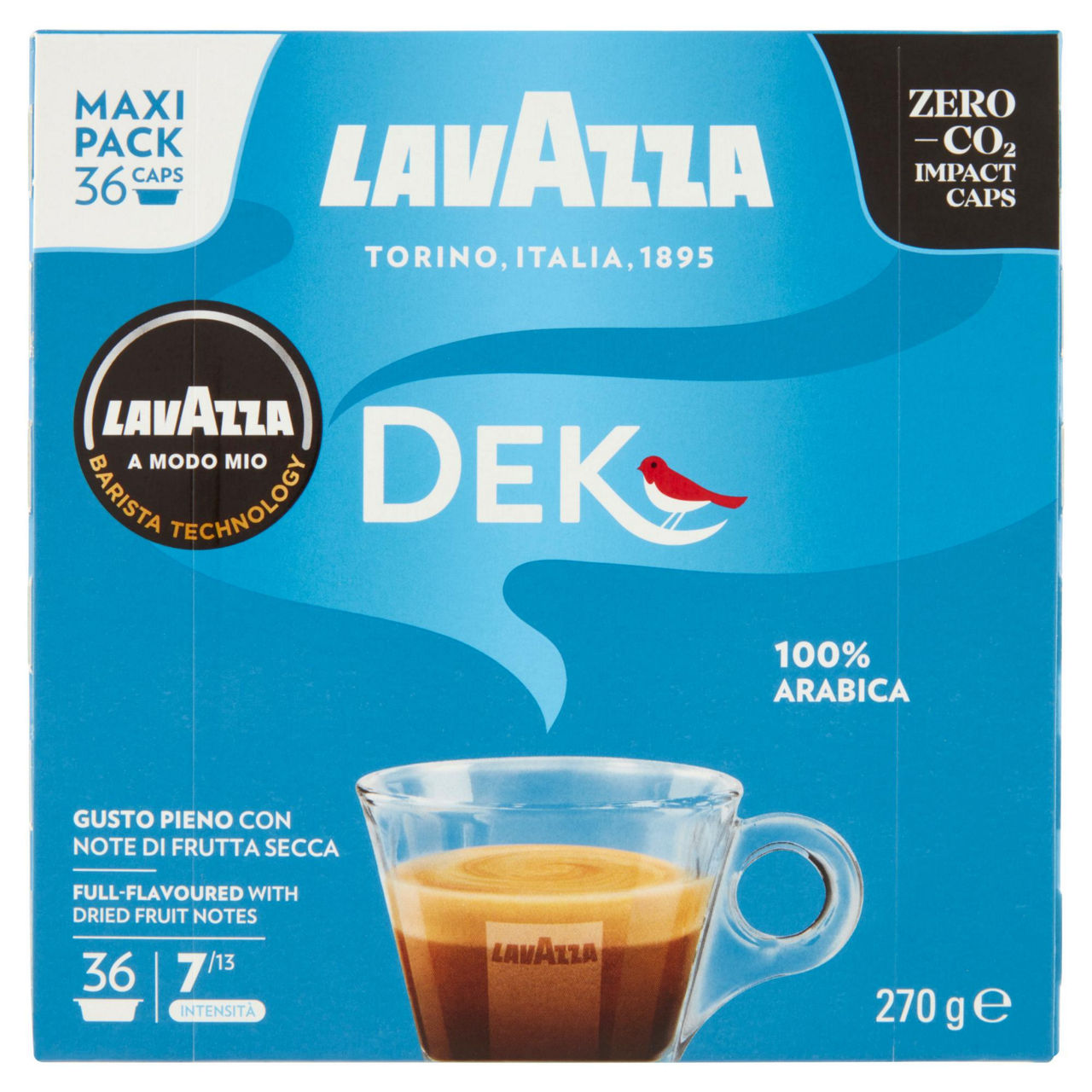 Caffè in capsule decaffeinato 36 pz - Immagine 01