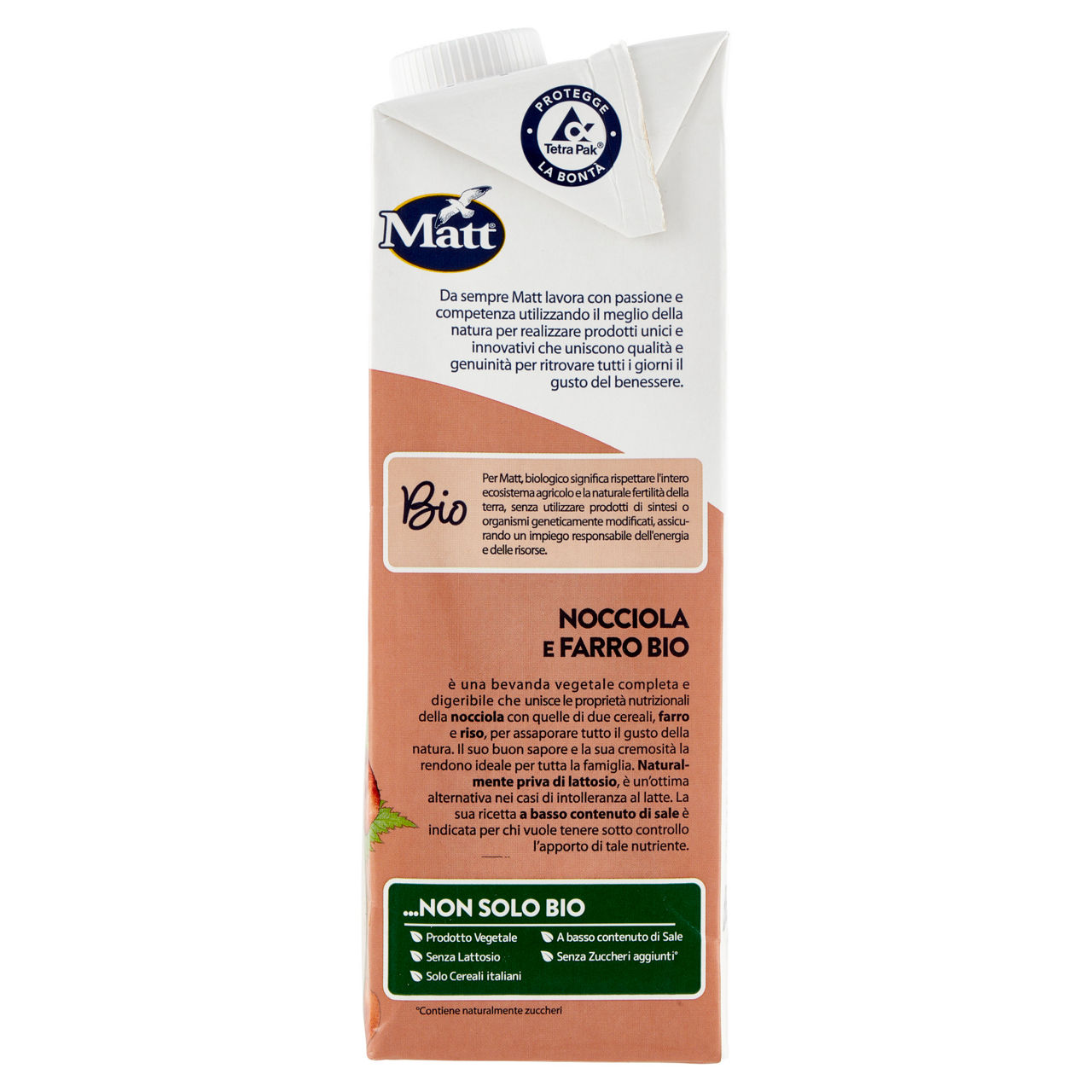Bevanda nocciola e farro bio 1 lt - Immagine 11