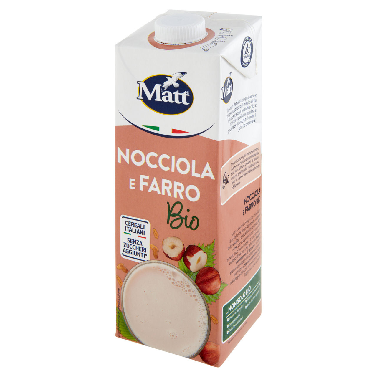 Bevanda nocciola e farro bio 1 lt - Immagine 61