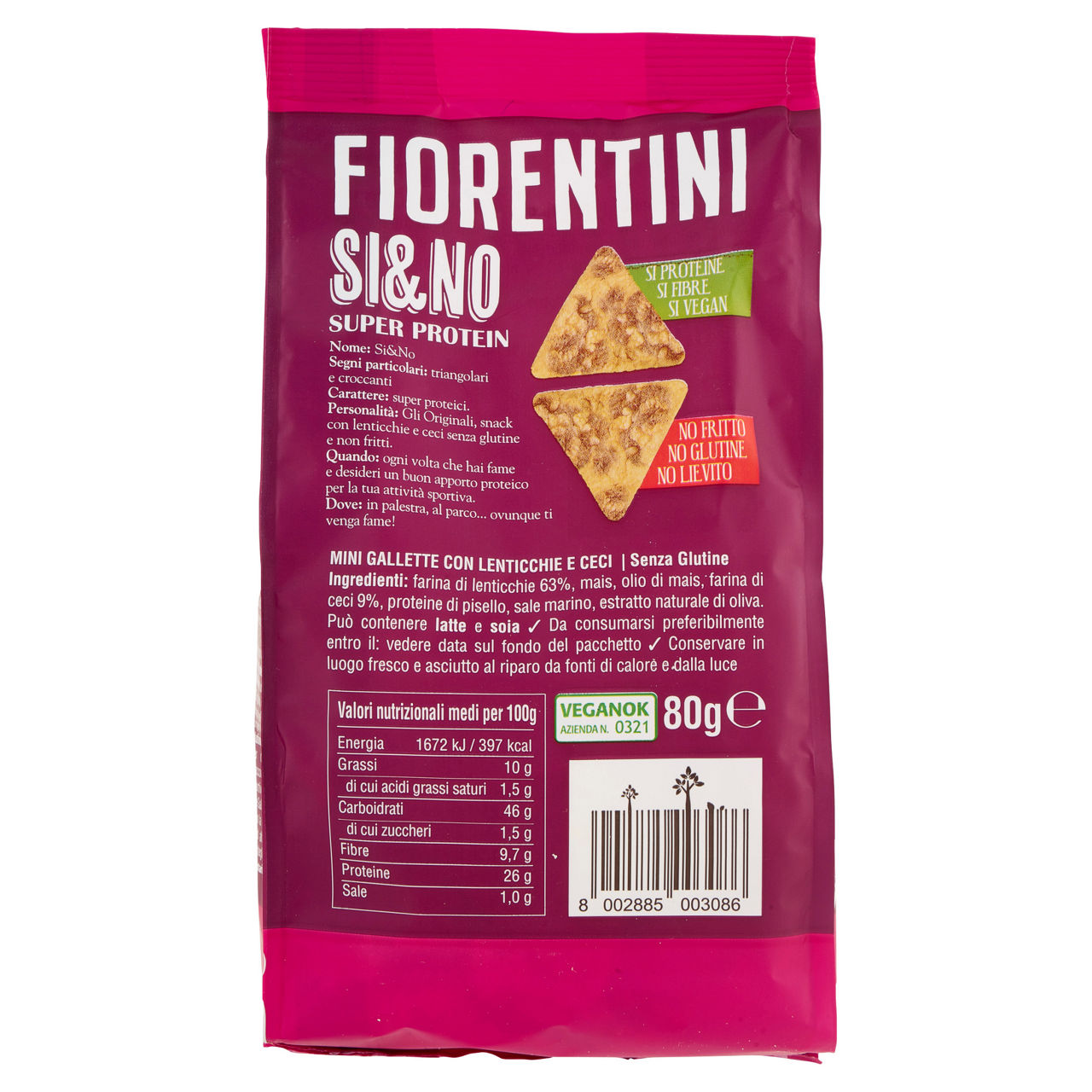 Si&no triangolini super-protein fiorentini g 80 - Immagine 41