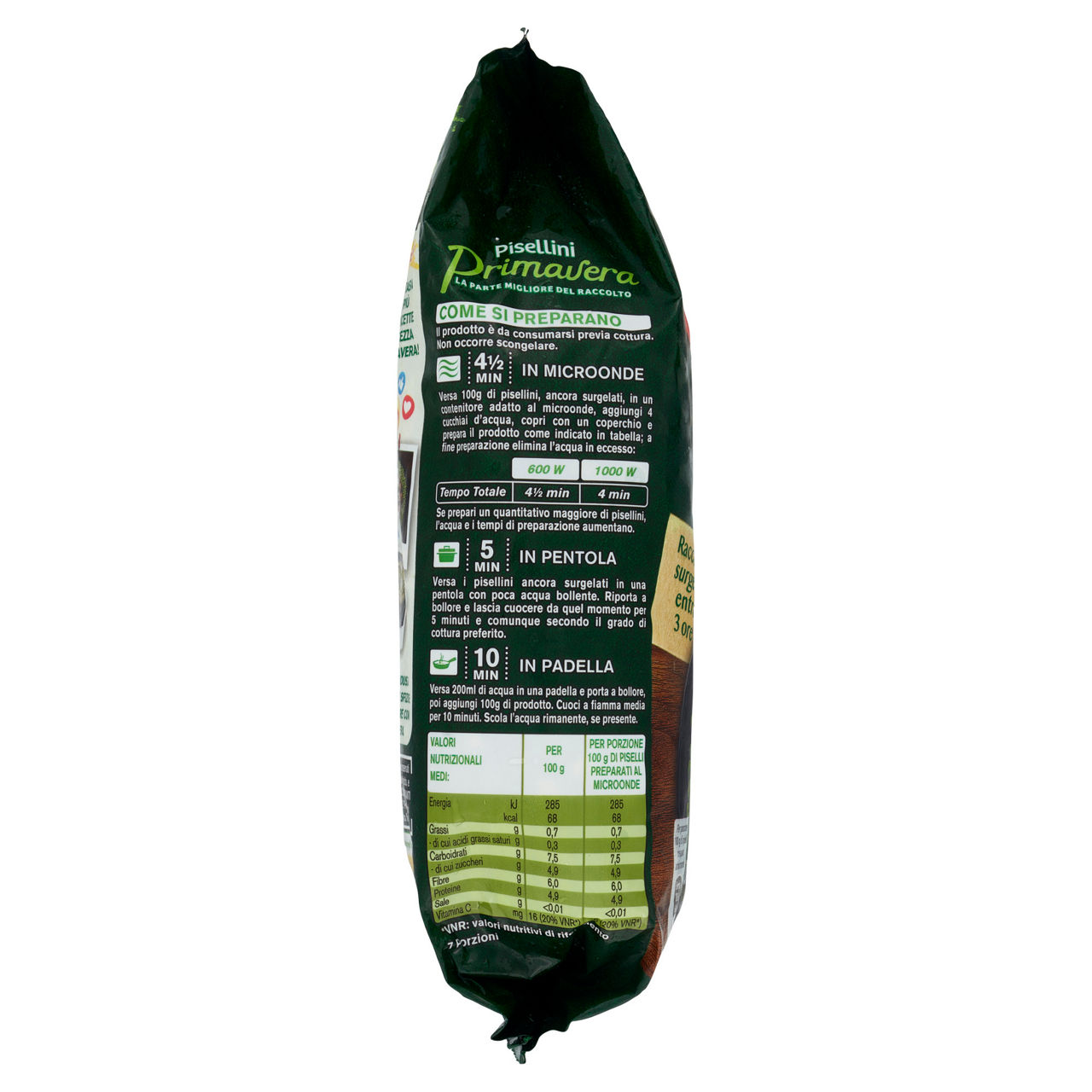 Pisellini primavera surgelati 700 gr - Immagine 51