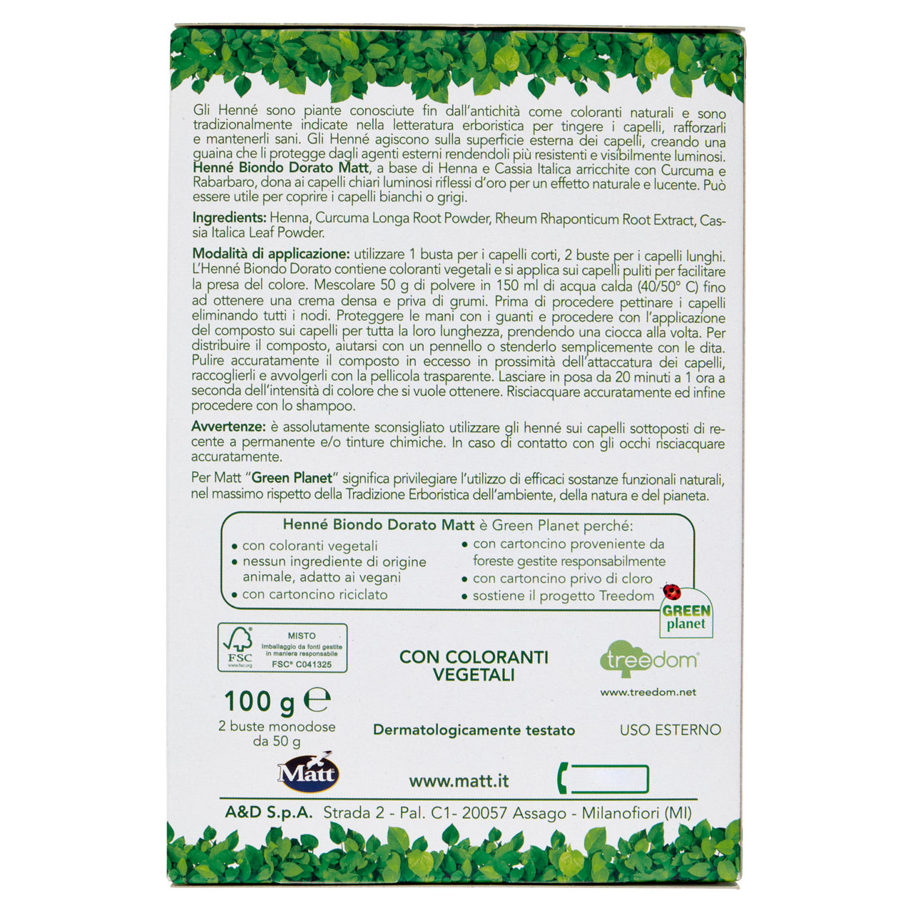 Riflessante per capelli henné biondo dorato 1 pz - Immagine 21