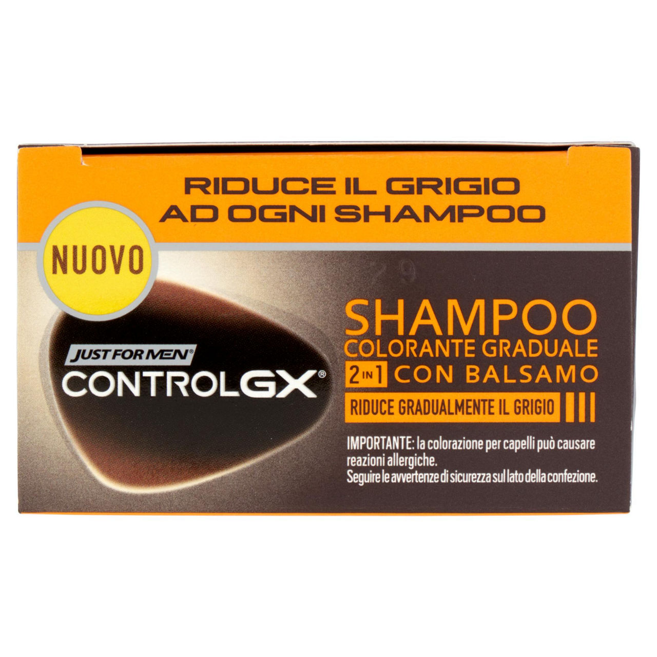Shampoo colorante con balsamo justformen control gx 2in1 ml 118 - Immagine 11