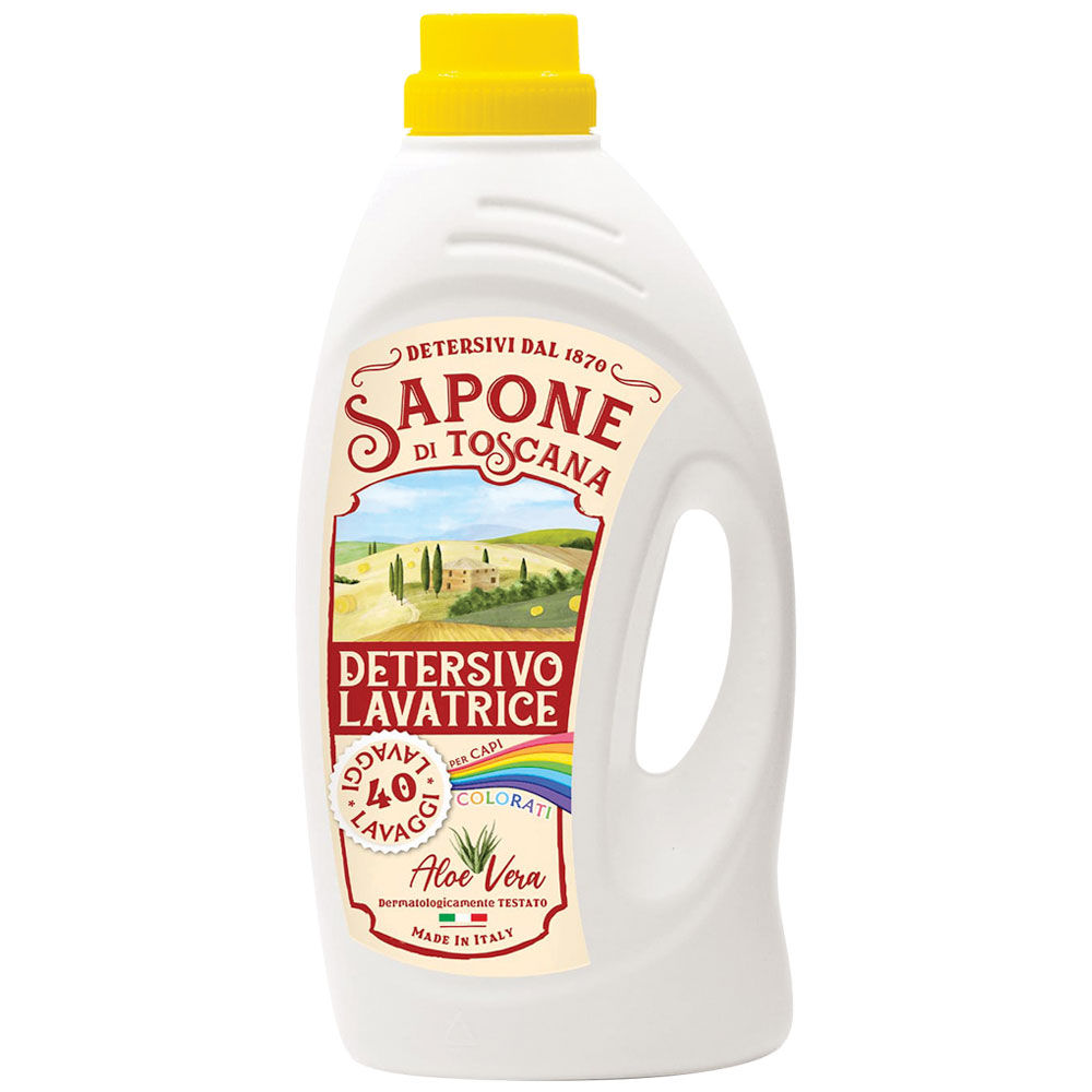 Detersivo lavatrice per colorati aloe vera 40 lavaggi