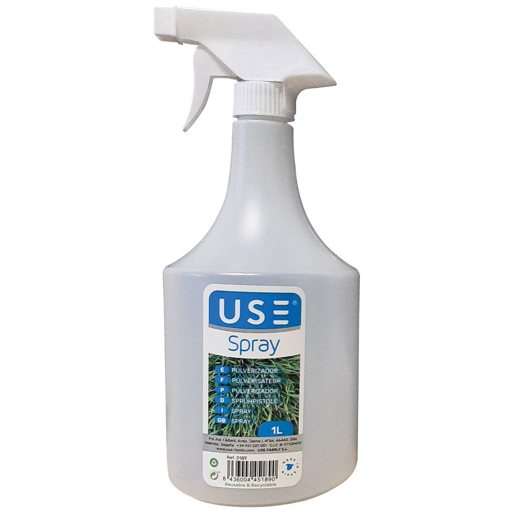Spruzzino 1 lt, diam. 9 cm, h. 25 cm