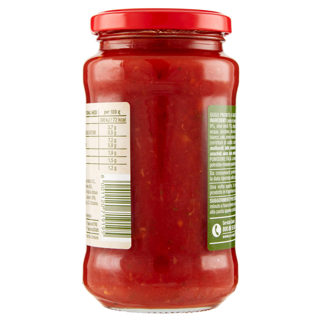 Sugo alle olive coop vaso vetro g 400 - Immagine 31