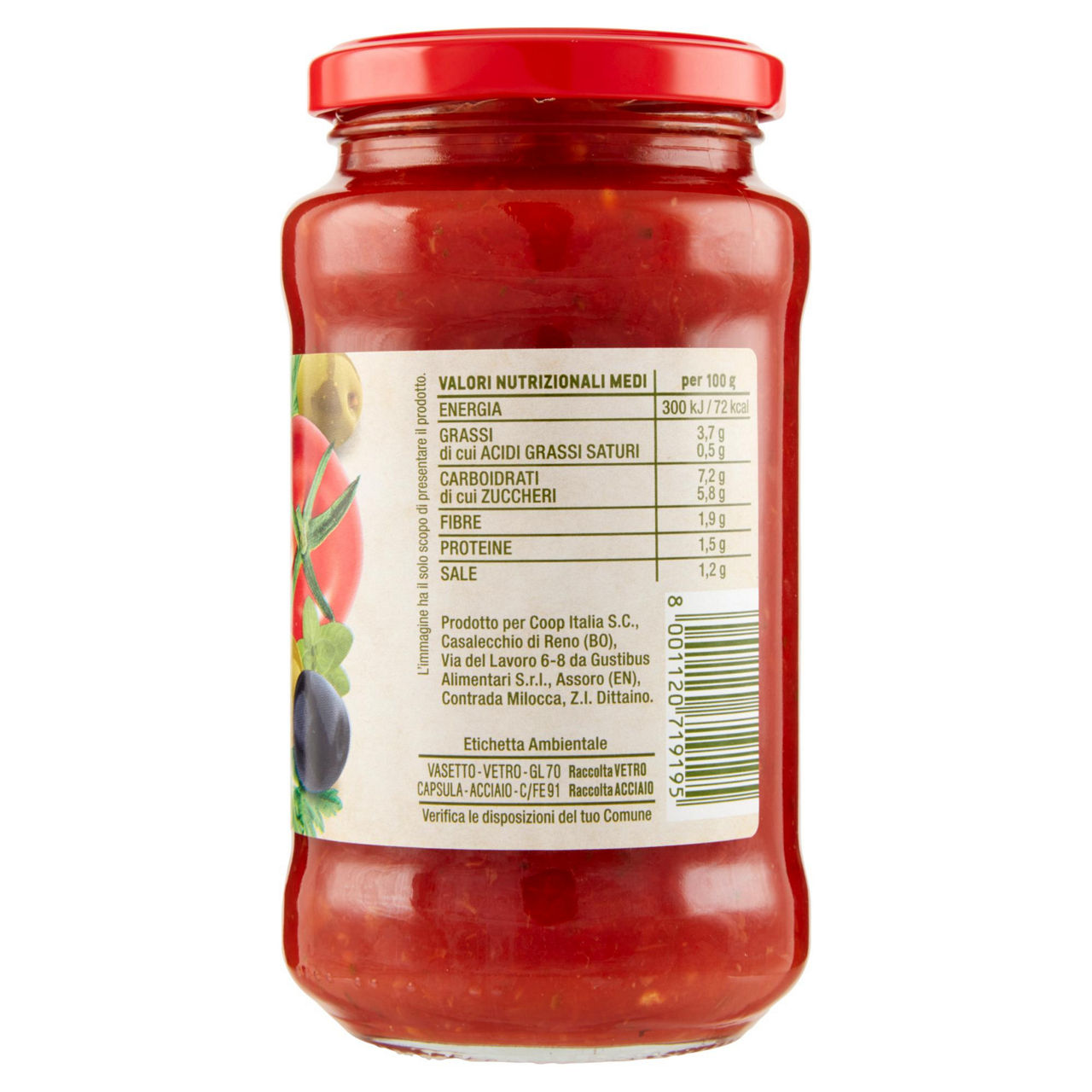 Sugo alle olive coop vaso vetro g 400 - Immagine 41