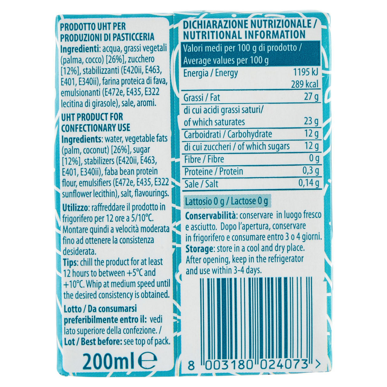 Panna da montare vegetale 200 ml - Immagine 21