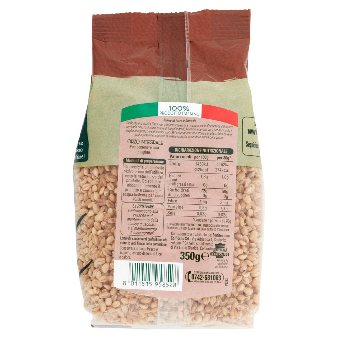 Orzo integrale 350 gr - Immagine 21