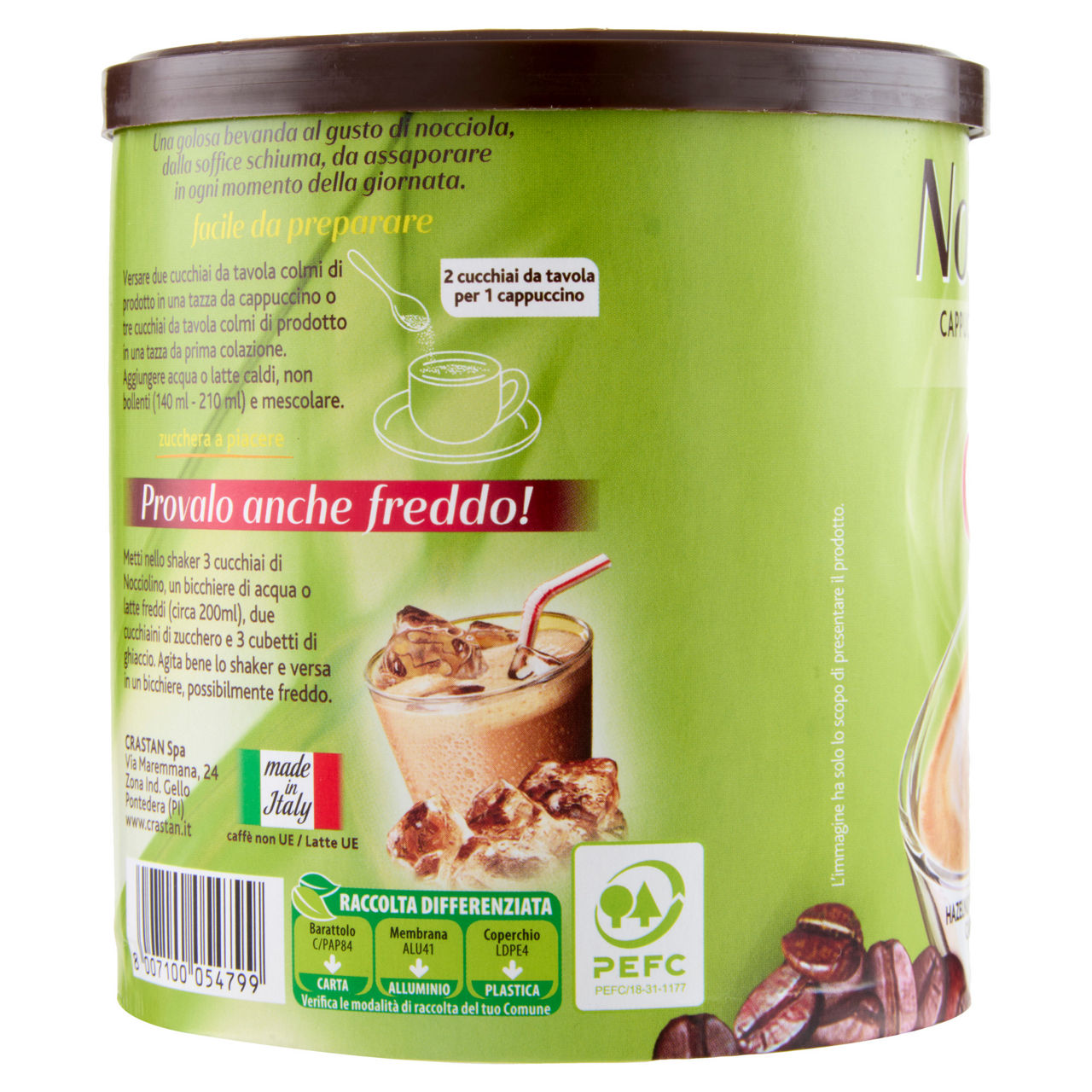 Preparato solubile per cappuccino gusto nocciola 150 gr - Immagine 31