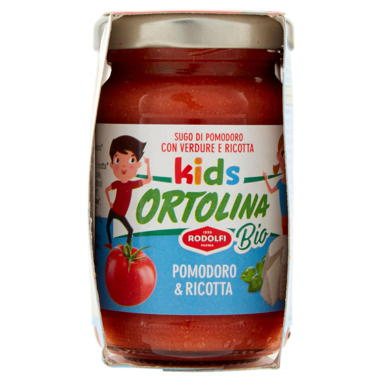 Sugo pomodoro bio con verdure e ricotta ortolina kids g 200 - Immagine 41