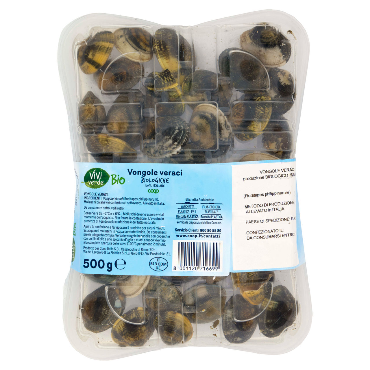 Vongole veraci bio 500 gr - Immagine 11