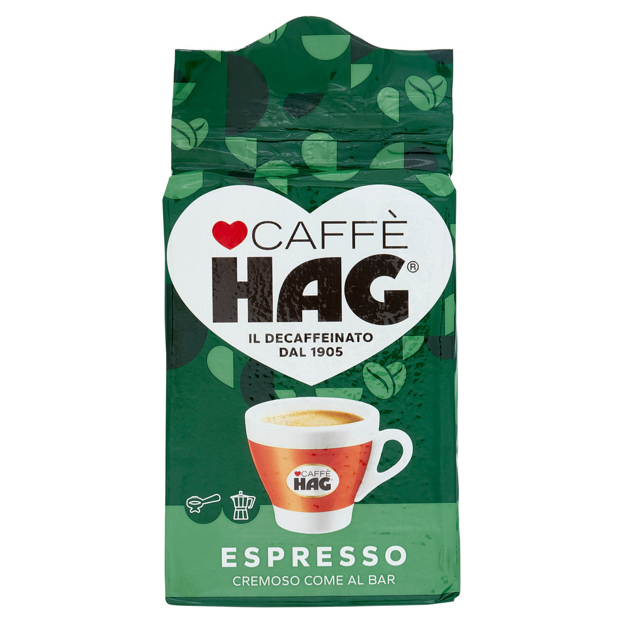 Caffè espresso macinato decaffeinato 250 gr - Immagine 01