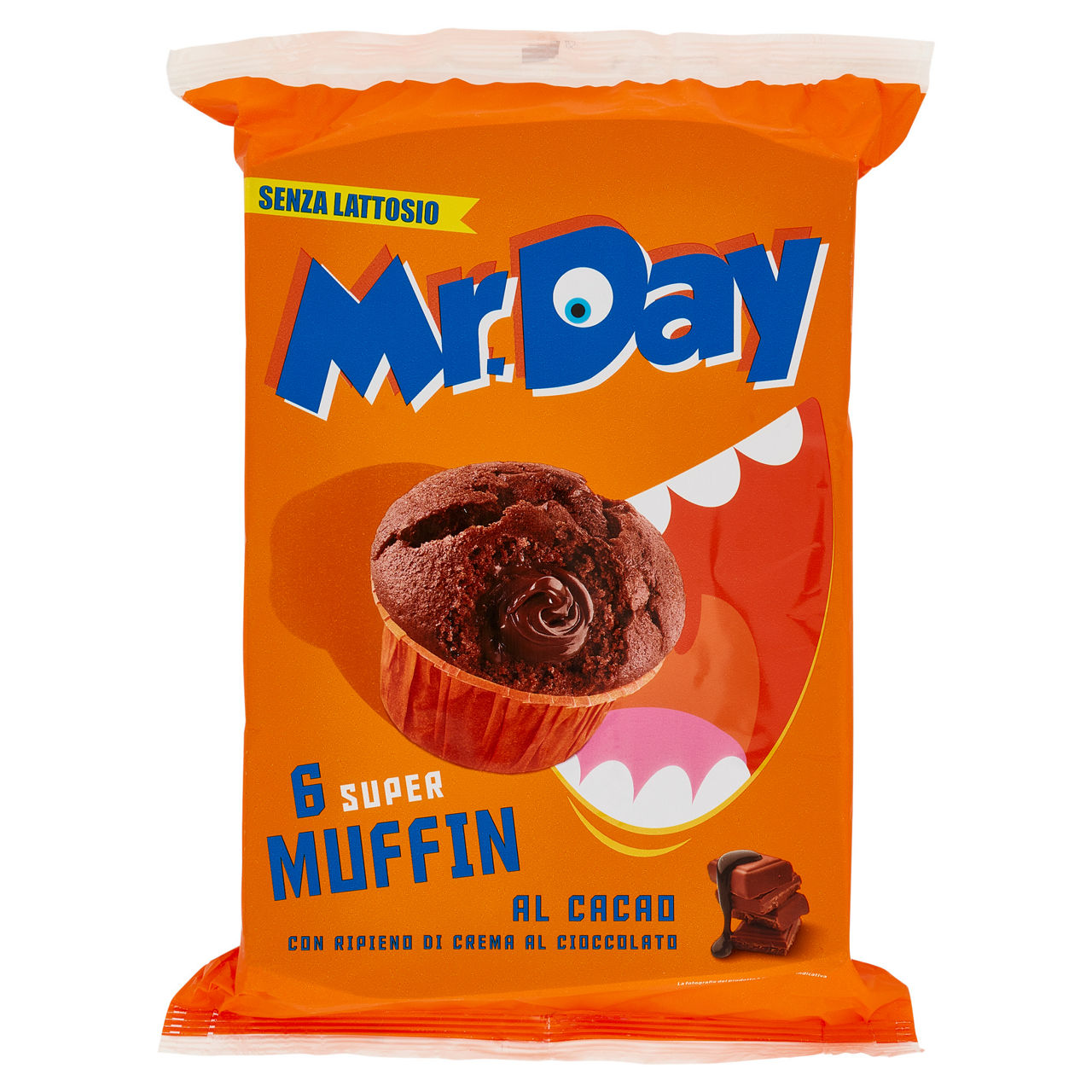 Muffin cacao ripieno di cioccolato 300 gr - Immagine 01
