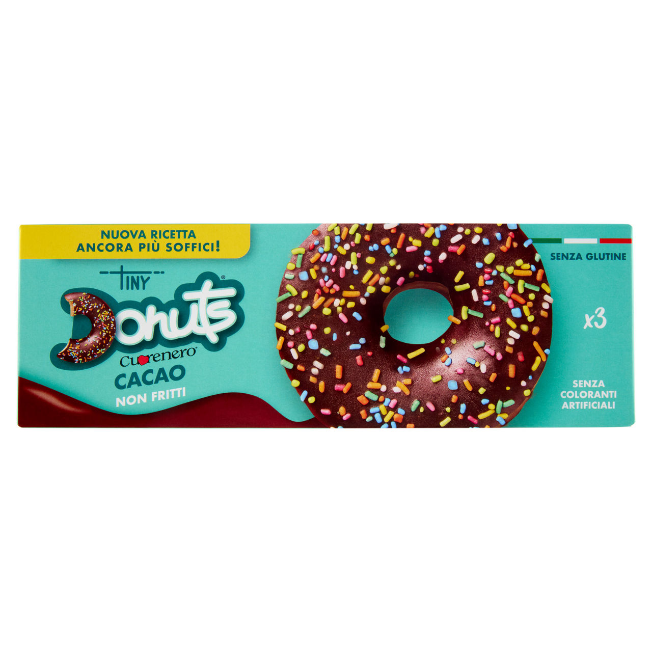 Donuts al cacao senza glutine 3 pz - Immagine 01