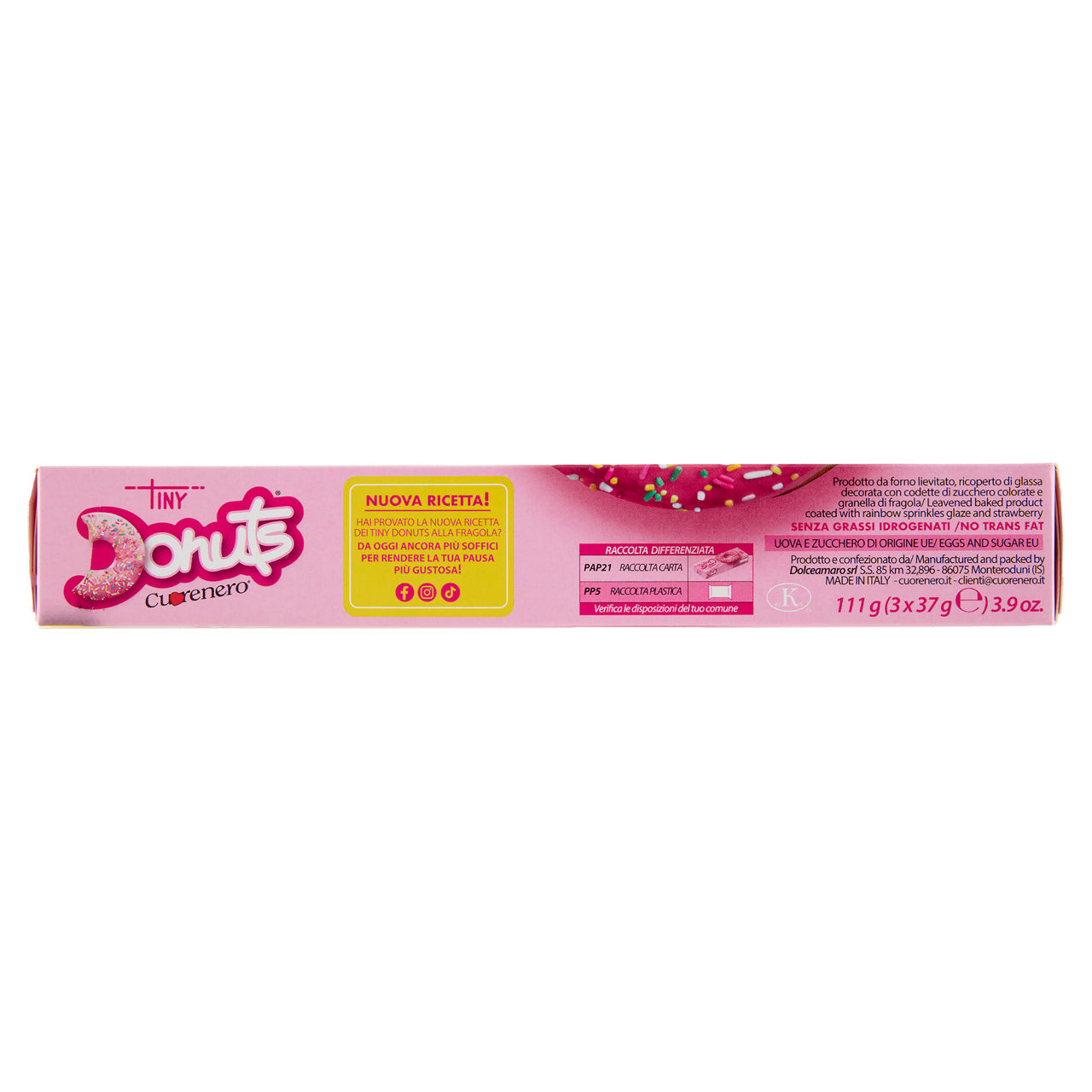 Donuts alla fragola senza glutine 3 pz - Immagine 41