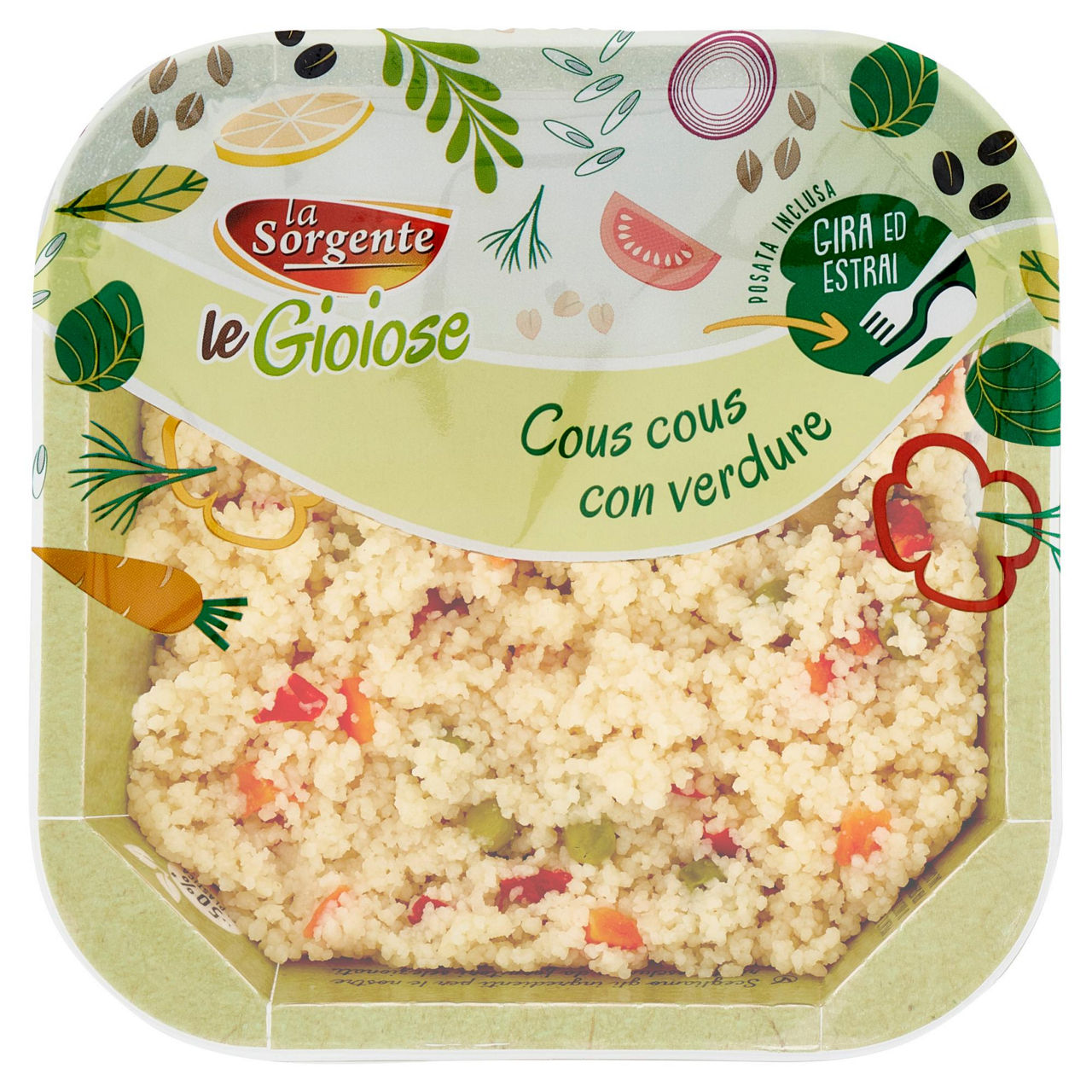 Cous cous con verdure 200 gr - Immagine 01