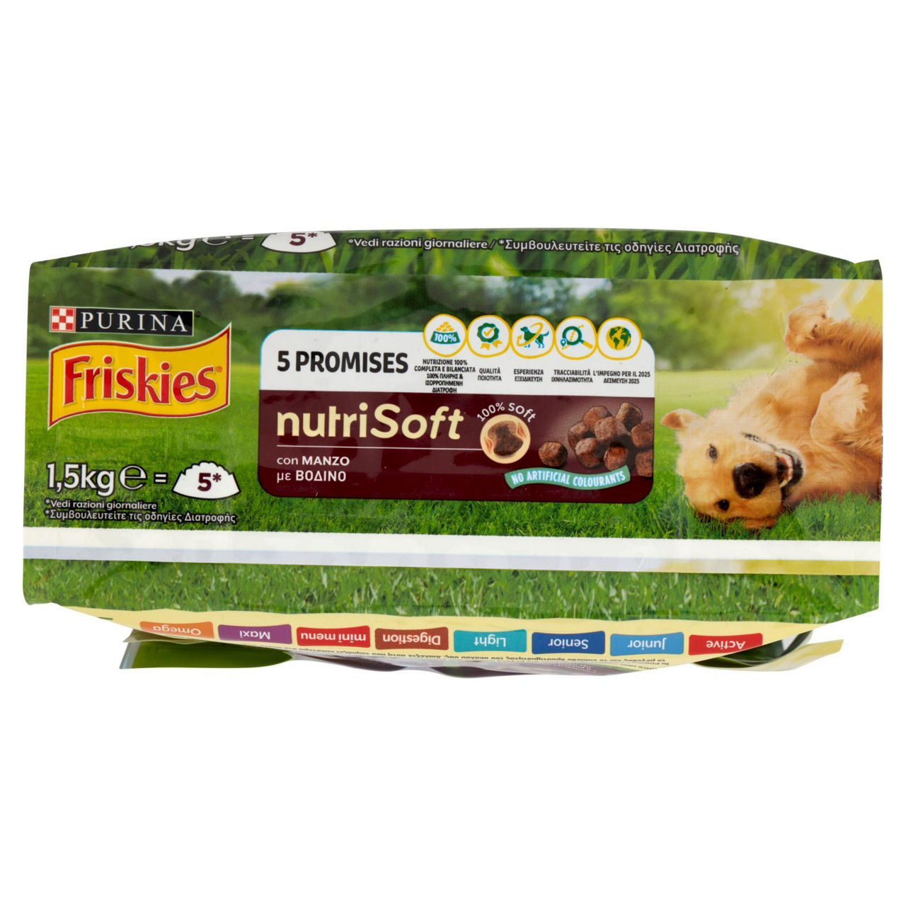 Secco cane nutrisoft manzo 5 promis friskiesv kg. 1,5 - Immagine 51