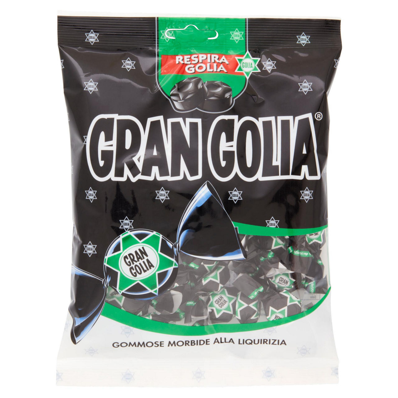 Caramelle gommose alla liquirizia Gran Golia 160 gr