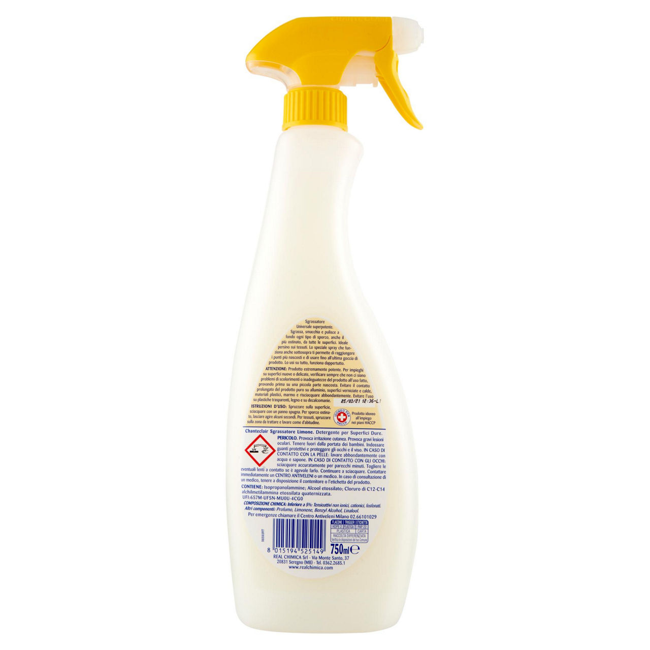 Sgrassatore universale profumo di limone 750 ml - Immagine 51
