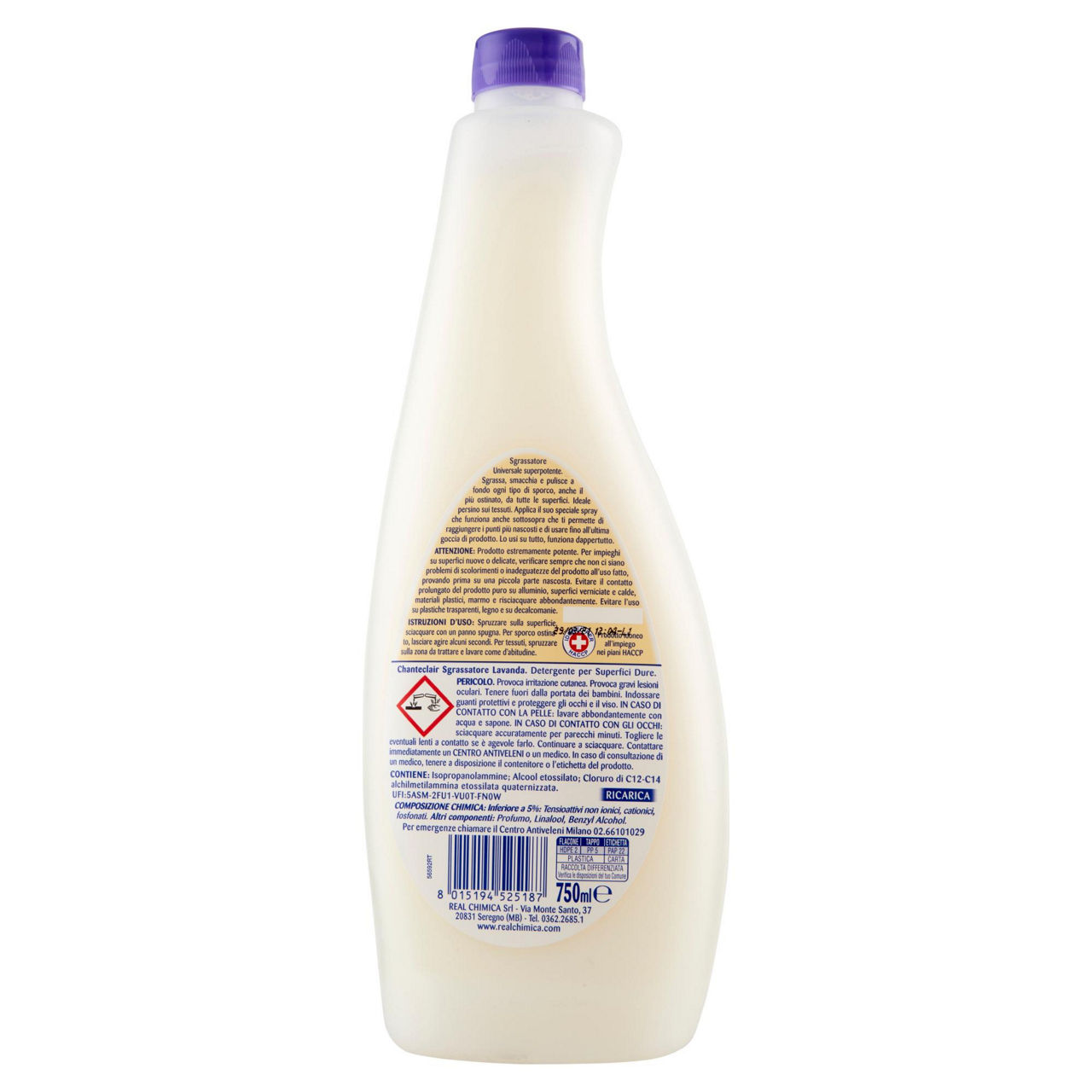 Sgrassatore universale profumo di lavanda ricarica 750 ml - Immagine 11