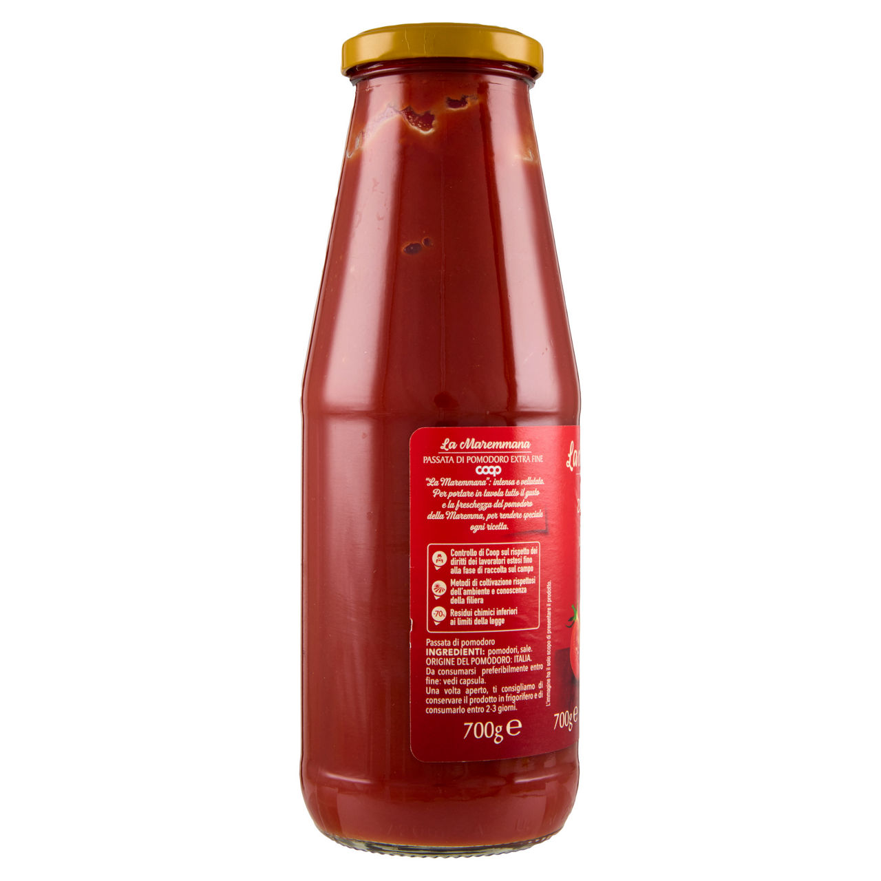 Passata di pomodoro extra fine la maremmana 700 gr - Immagine 21