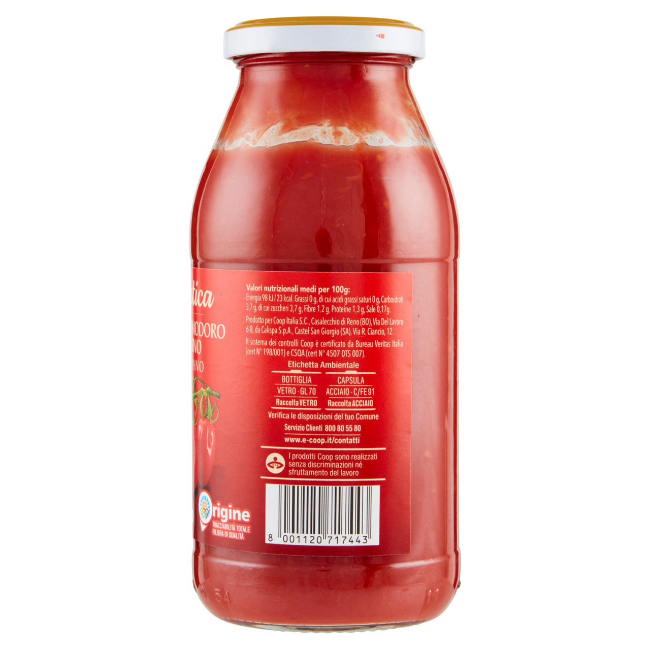 Passata rustica di marzanino origine coop g 500 - Immagine 21