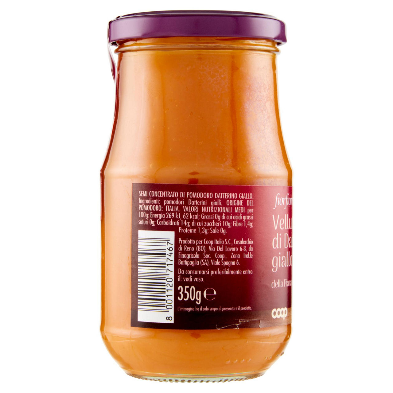 Vellutata di Datterino giallo della Piana del Sele 350 gr - Immagine 21
