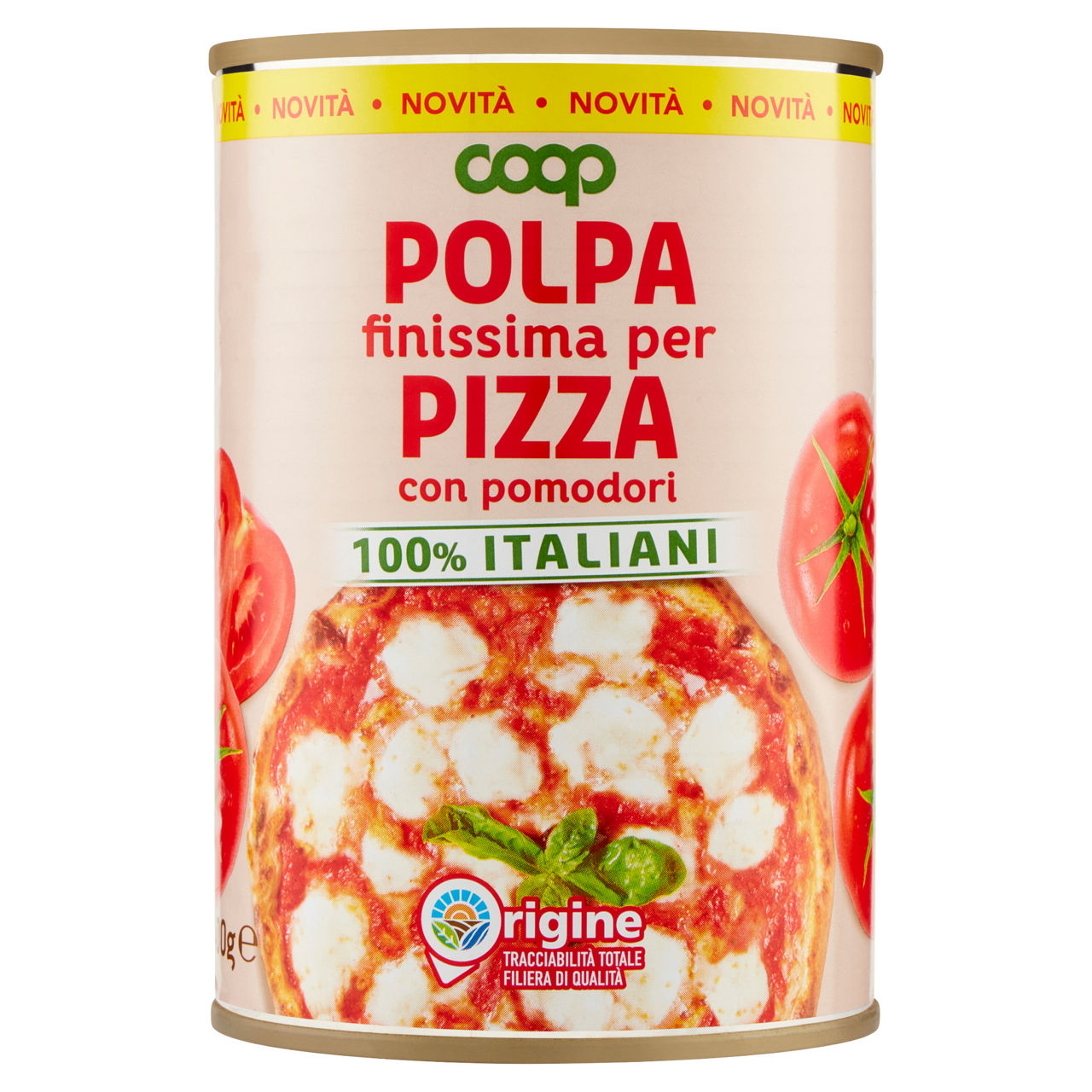 Polpa finissima per pizza origine coop g 400 - Immagine 01