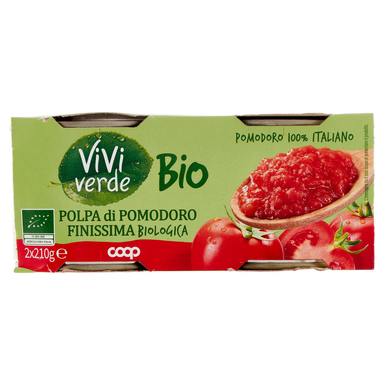 Polpa pumodoro finissima biologico vivi verde 2x210 g - Immagine 71