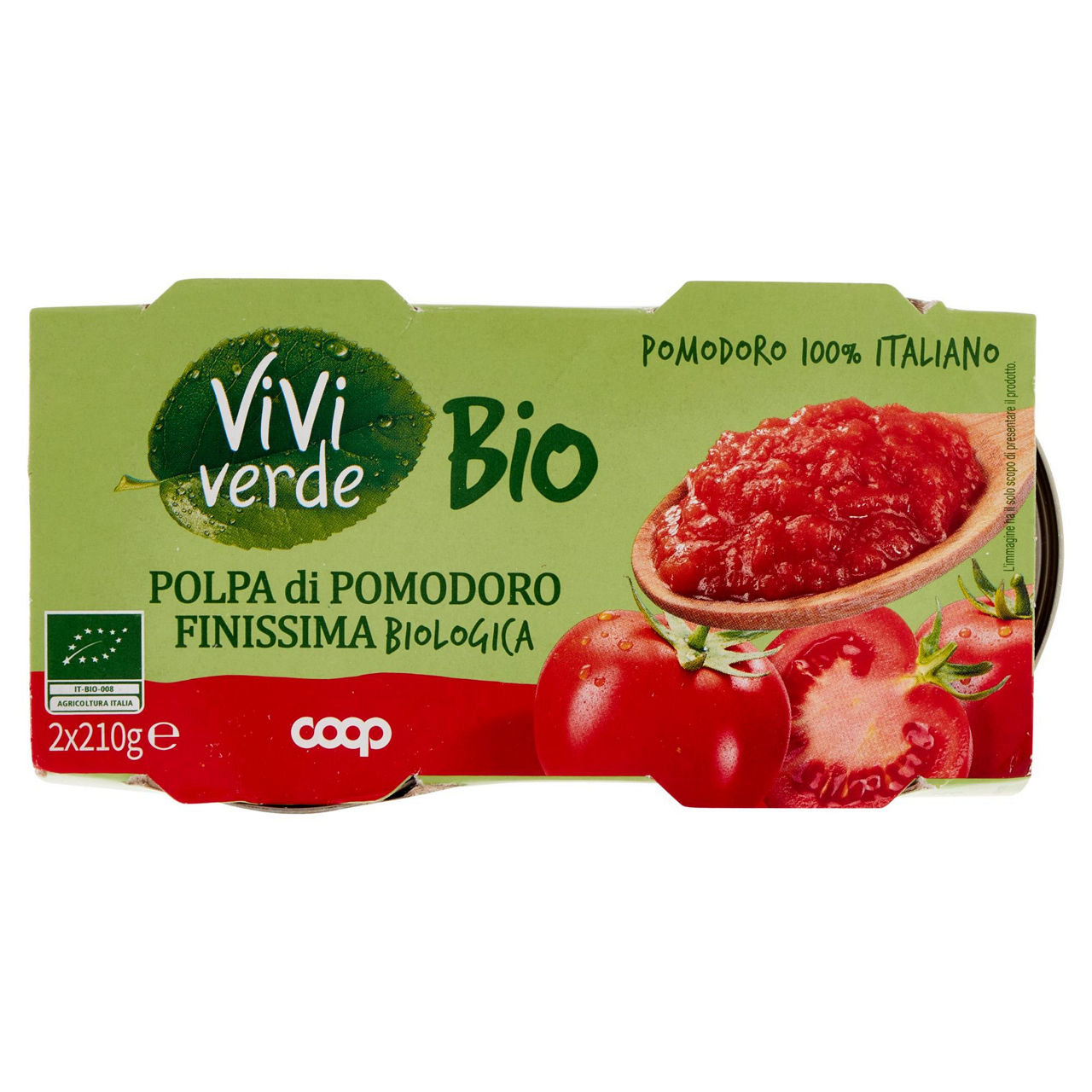 Polpa pumodoro finissima biologico vivi verde 2x210 g - Immagine 21