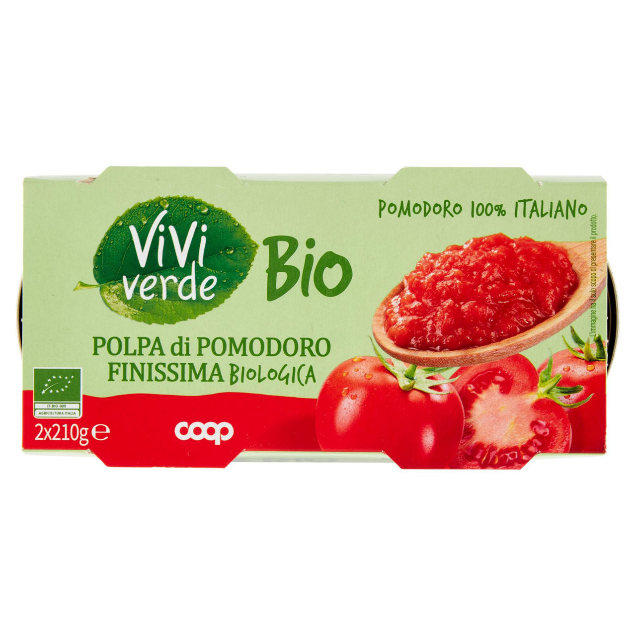 Polpa pumodoro finissima biologico vivi verde 2x210 g - Immagine 51