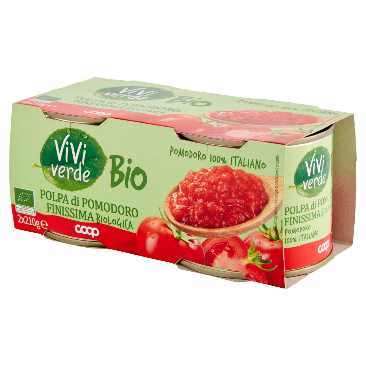 Polpa pumodoro finissima biologico vivi verde 2x210 g - Immagine 91