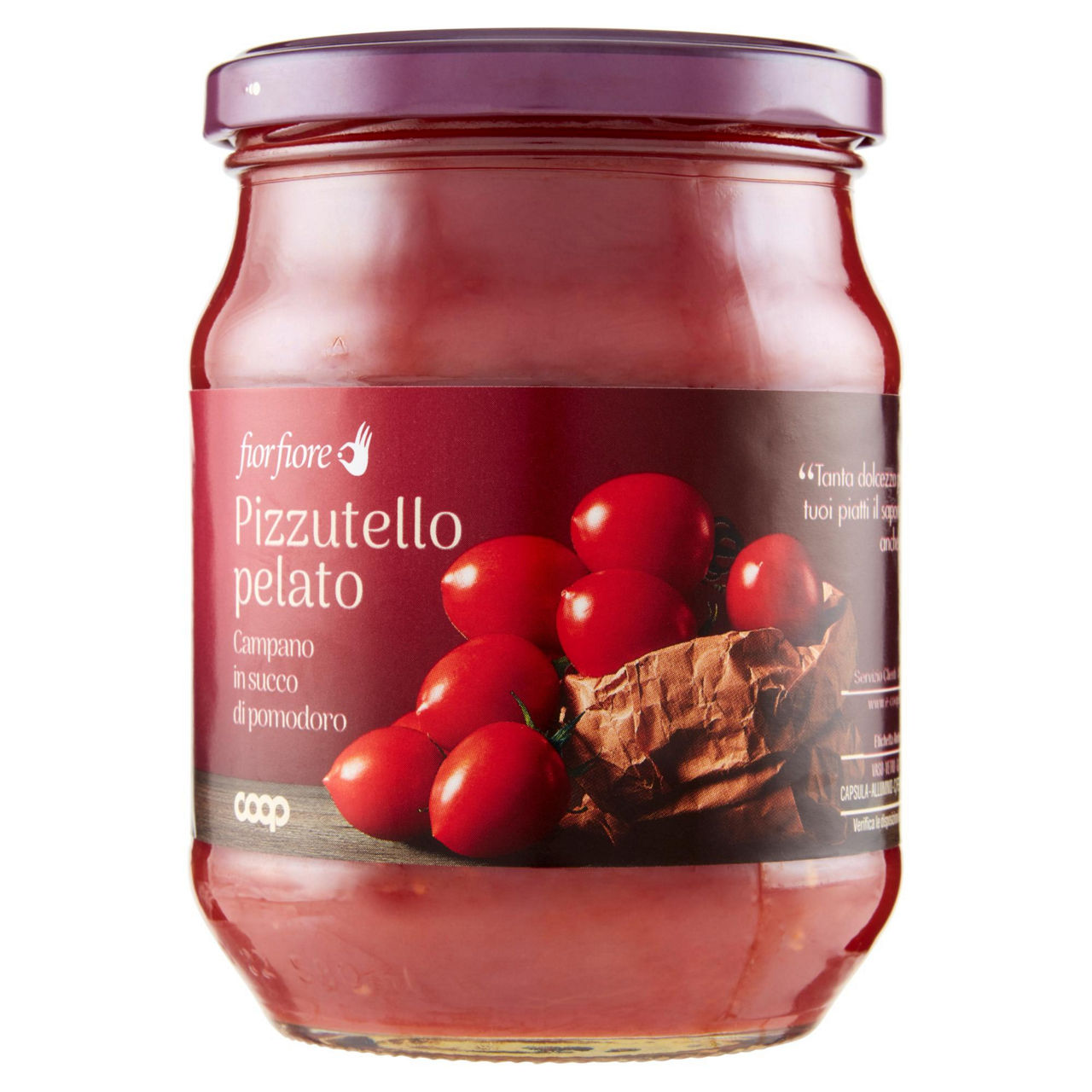Pizzutello pelato Campano in succo di pomodoro 540 gr - Immagine 01